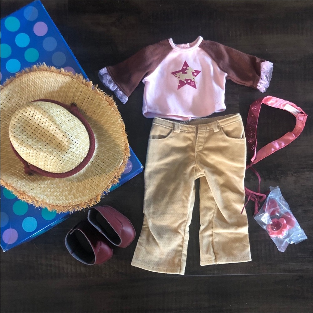 American Girl Horse Lover Outfit. Complete